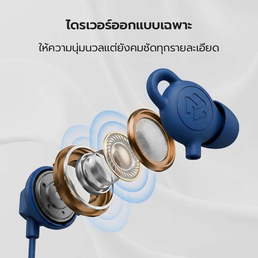 หูฟัง IN-EAR AURIST BY ENYX 24.7 ใส่นอนได้ มีไมค์ นุ่มเบา ไม่เจ็บหู ปรับแต่งเสียงแบบ STUDIO TUNING สีดำ_5